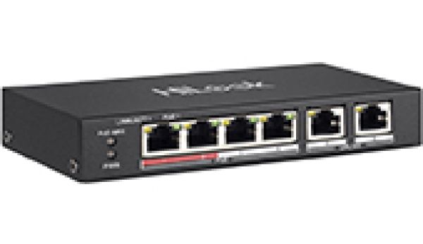 4-Port 100M Unmanaged PoE Switch HILOOK NS-0106P-35